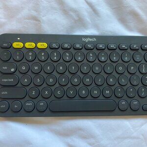 Logitech K380 Multi-Device Bluetooth Keyboard Black V Good Condition, Works 100%